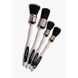 Lithium Detailing Brushes The Most Ergonomic NO Slip Brushes ON The Planet. Both Synthetic and Natural Detail Brushes. Featuring NO Slip Handle. Durable Molded Foam.
