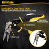 HURRICANE 3 Inch Offset Hand Seamer, Sheet Metal Bending Pliers
