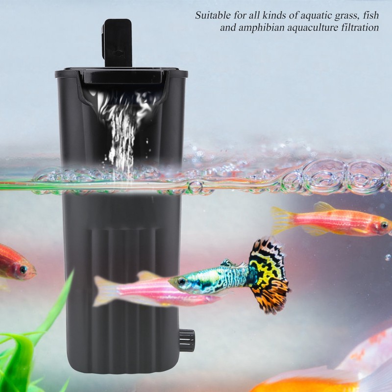 Aquarium Fish Tank Oxygen Air Pump Waterfall Filter Aquarium Accessories