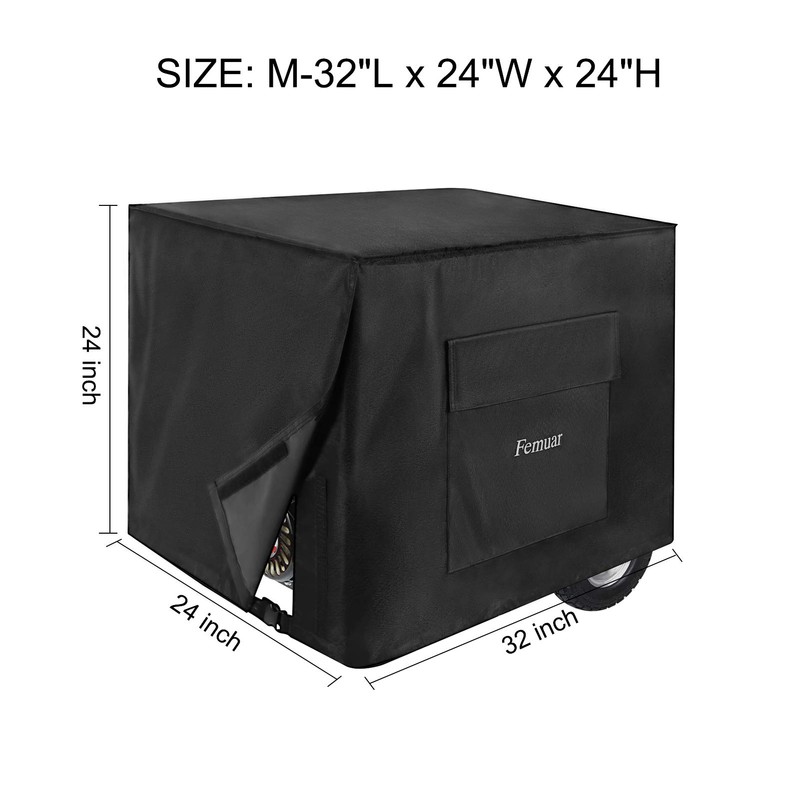 Outdoor Generator Covers Waterproof Heavy Duty 600D Oxford Portable Generator