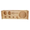 VIFERR Bartender Kit Stand Wooden Portable Cocktail Shaker Set Display