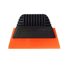 Window Tint Squeegee, Non-Slip Handle Rubber PPF Squeegee, Squeegee for Window Cleaning, Shower Glass Door, Car Window Squeegee for Windshield, Mini Squeegee for Vinyl (Orange)