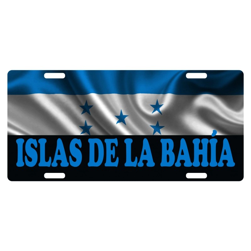 Fast Service Designs Honduras Flag Islas de la Bahía License