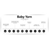 Baby Yarn #3 Light Worsted DK Anti-Pilling Acrylic Yarn for