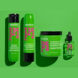 Matrix Food For Soft Kit Profesional, Shampoo Hidratante 300ml, Acondicionador Desenredante 300ml, Mascarilla Tratamiento 500ml, Serum Multiusos 50ml 