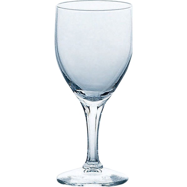 Toyo Sasaki Glass Wine Glass, 5.1 fl oz (150 ml), New Poore, Made in Japan, Dishwasher Safe 32036