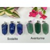 Wholesale Lot 9 Pcs Natural Crystal Pendant Healing Energy
