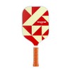 Starter Pickleball Paddle-Premium Quality, Lightweight (.7oz), Extra Long Handle for