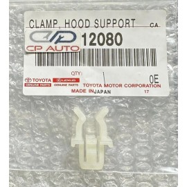 Toyota 93 - 97 TOYOTA T100 HOOD SUPPORT ROD HOLDER CLAMP RETAINER CLIP OEM NEW