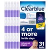 Clearblue Advanced Digital Ovulation Tests & Pregnancy Test Combo, 30+1