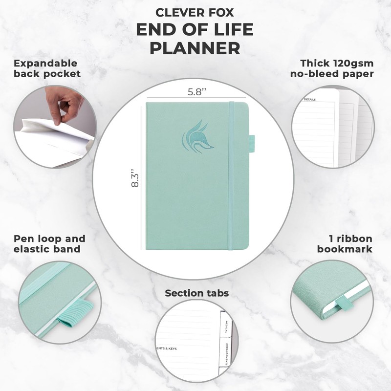 Clever Fox End of Life Planner – Guided Final Arrangements