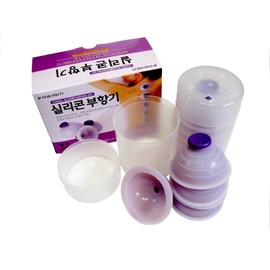 Hansol Bu-Hang One Touch Silicon Cupping Body Massage 10pc Set