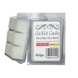 ChicWick Candles 2Pack Cherry Vanilla Soy Blend Wax Melts 6oz 12 Wax Cubes Wax Tarts Wax Chunks, 50 Plus Hours of Quality Fragrance