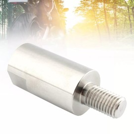 Rear Suspension Shock Extender, Replace Stainless Steel Rear Suspension Lift Kit for Yamaha PW80 TTR90, Raising Seat Height 4 inches（Silver）