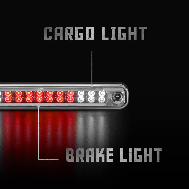 3rd Third Tail Rear Brake Light Replacement For 1988 1989