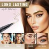 Eyebrow Pen, Brow Pencil 2-in-1 Dual-Ended Microblading Eyebrow Pencil with