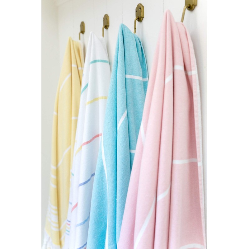 Laguna Beach Textile Co. Toallas turcas suaves (amarillo)