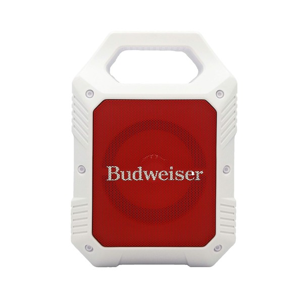 Budweiser Portable Bluetooth Wireless Speaker with Led Lighting 1200mah Rechargeable