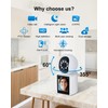 STONVUE Video Calling Indoor WiFi Camera with 2.8-Inch IPS Screen,