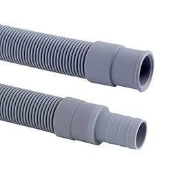 DEKAROX Drain Hose Extension 1.5 m 19 mm Diameter Straight/Straight -20° to +90°C Universal for Washing Machine Dishwasher Dishwasher