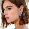 ONLYJUMP Irregular Petal Earrings For Women Flower Stud Earrings Lightweight