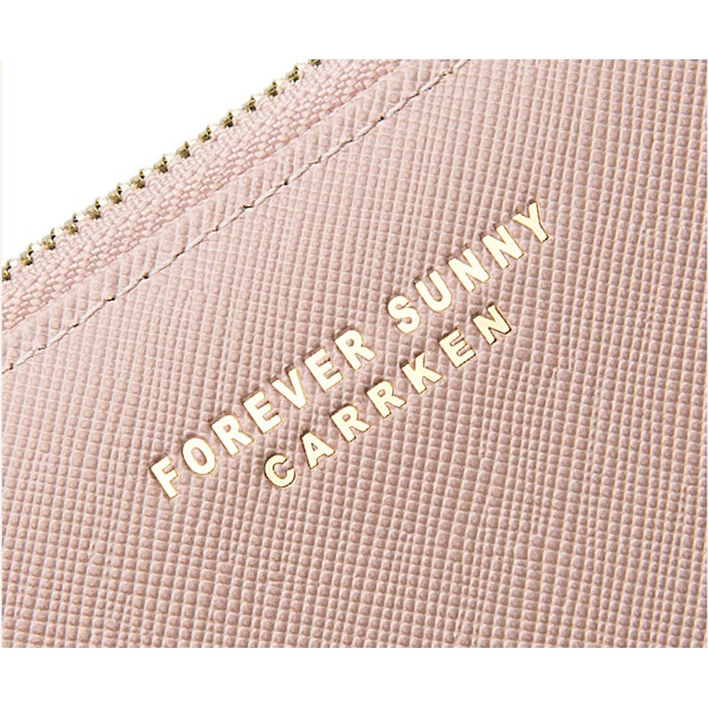 Womens Wallet Cute Elegant Long Slim Card Holder Case Minimalist