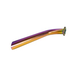 JMCHstore Header Pipe for Coleman BT200X CT200U EX KT196 196cc Mini Bike Go Kart Predator 212 224 Honda GX160 GX200 Clone Engine Baja Warrior MB200 Performance Parts (Rainbow)