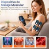 Dispositivo de Masaje Muscular, 2 canales con 8 electrodos, 9
