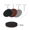 Furniture Protection Pad, Natural Rubber Scratch/Soundproofing Round Felt Pad, Anti-Slip