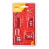 Amtech T1143 Combination Padlock Set, 4-Piece