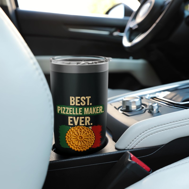 Best. Pizzelle Maker. Ever. Pizzelle Stainless Steel Insulated Tumbler