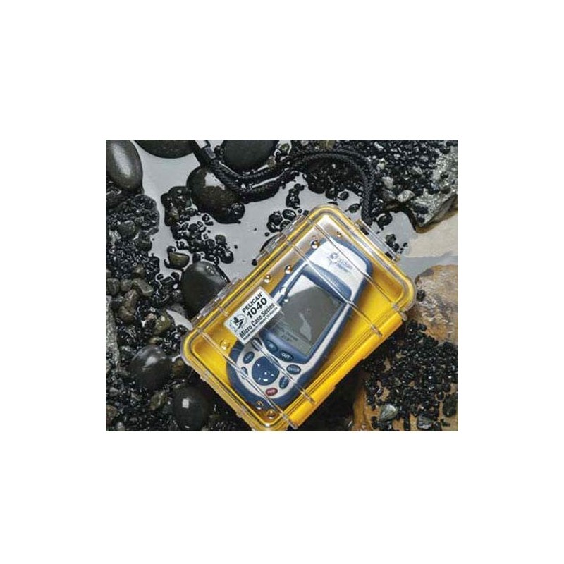 PELICAN ハードケース 1050 ブラック/クリア N 0.7L 1050-025-100