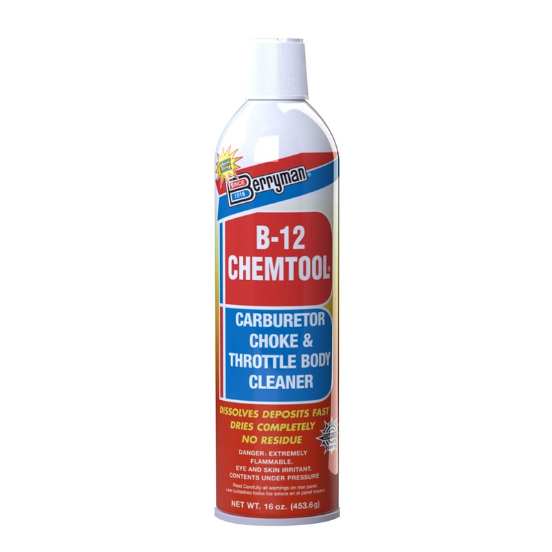 Berryman Products Berryman 0117C B-12 Chemtool Carburetor, Choke & Throttle