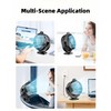 [Upgraded 2X Magnet] 2-Pack Magnetic Cruise Approved Fan with LED