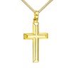 JEVELION Cross Pendant 333 Gold for Men and Women High