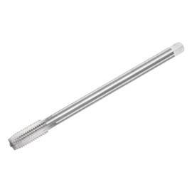 sourcing map Metric Thread Tap M12 x 1.75 H2 160mm Extra Long Straight Flute Screw Thread Milling Machine Taps Threading Tapping Repair Tool