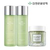 Kim Jeong-moon Aloe Cure Calming Toner + Emulsion + Anti-Aging Cream S / 김정문알로에 큐어 카밍 토너+에멀젼+안티에이징 크림S