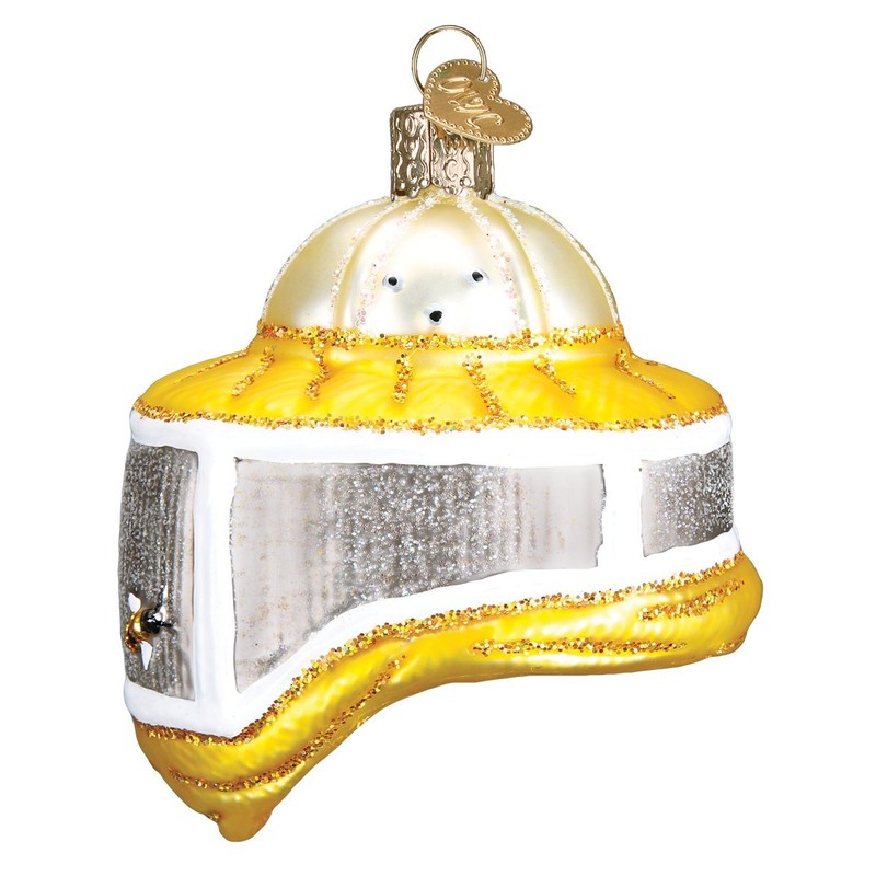 Old World Christmas 36227 Ornament, Beekeeper's Hood