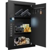 LANGGER V LANGGER V Biometric Wall Safe, Hidden Fingerprint Security