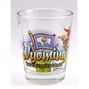 Wyoming Equality State Elements Shot Glass