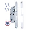 AGB Internal Door Latch Lock Recessed for Bathroom WC series