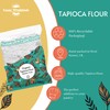 Sussex Wholefoods Organic Tapioca Flour 500g - Gluten-Free, Premium Quality