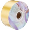 Eleganza 1 x Waterproof Poly Ribbon, Gold, 50 mm x