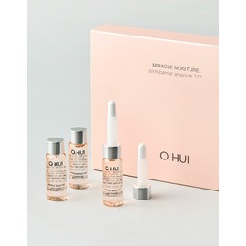 O Hui [오휘] 미라클 모이스처 핑크베리어 앰플 777 (7ml*7ea) [O Hui] Miracle Moisture Pink Barrier Ampoule 777 (7ml*7ea)