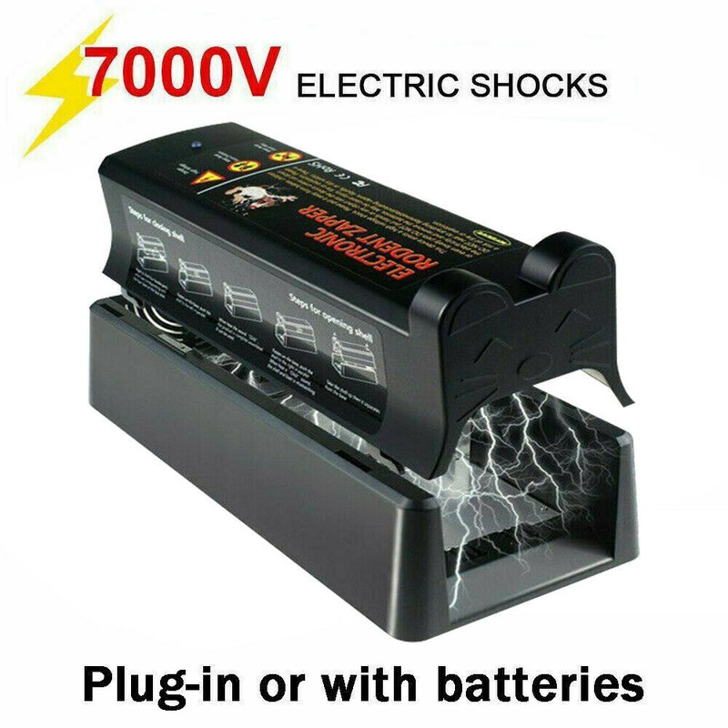 LW 4 Electronic Mouse Trap Victor Control Rat Killer Pest