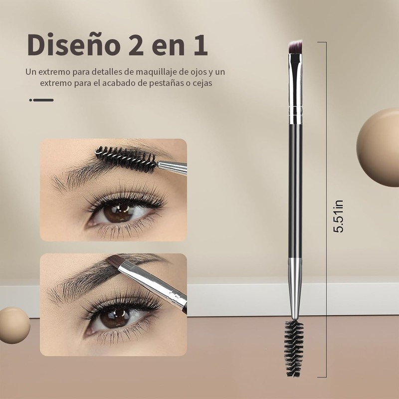 Triko Juego de 4 Piezas Herramienta Separadora de Pestañas, Cepillo