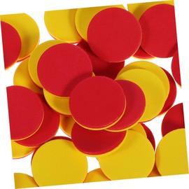 TEHAUX 100 Pcs Math Counters Eva Dual Color Counting Blocks for Educational Play Vibrant Flexible Manipulatives for Counting and Learning Fun for Boys