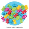 Constructive Playthings Colorful Snap Beads Set for Children and Toddlers
