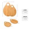 Karaca Damla Bamboo Chopping Board Set, 2 Piece, Wood, Kitchen