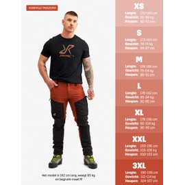 RevolutionRace Men's GP Pro Pants, Durable and Ventilated Pants for All Outdoor Acitivities, Rusty Orange - X-Large